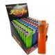 buzz bandeja 50 encendedores electronicos colores opacos