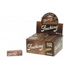 smoking caja 50 block filtros BROWN Filter Tips/Filtros carton