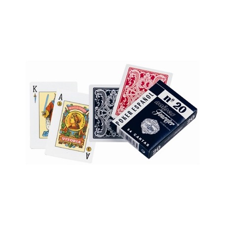 fournier baraja nÂº 20 de 55 cartas poker espaÃ±ol