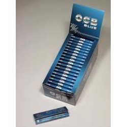 ocb caja de 50 libritos x-pert blue de 70 m/m de 50 hojas