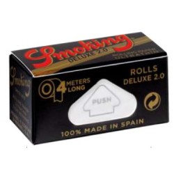 smoking caja 24 rollos  negro de luxe