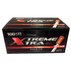xtra pack 100 estuches de 100 + 15 tubos filtro largo