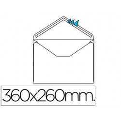 caja 250 sobres folio prolongado            360 x 260
