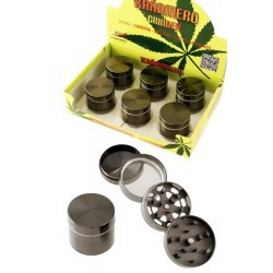 exp.6 grinder metalico 4 partes 40 x 40 mm