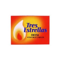 tres estrellas cajas cerillas especial puro
