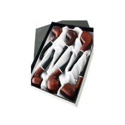 Colección 6 Pipas Madera Filtro desechable