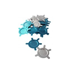 Caja 25 Separadores metalicos para shisha