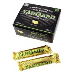 TARGARD caja 10 paquetes de pastillas carbon 33mm platano