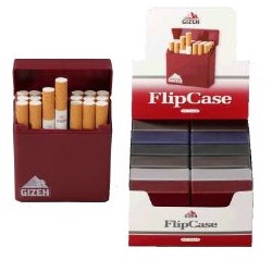 gizeh expositor 12 tabaqueras de plastico para tubos