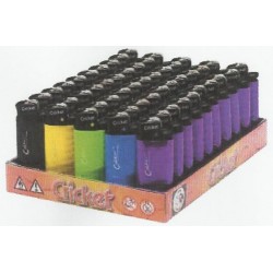 ckicket mini caja 50 encendedores piedra liso