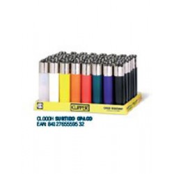 clipper caja 48 encendedores clipper large opacos colores