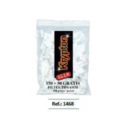 krypton caja de 20  bolsas 150+50 filtros 6 m/m