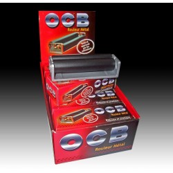 ocb caja 10 maquinas de liar de 70 mm metalicas