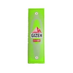 gizeh caja 50 libritos VERDE Extra Slim