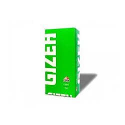 gizeh caja 50 libritos VERDE original 70 m/m 17,5 gr