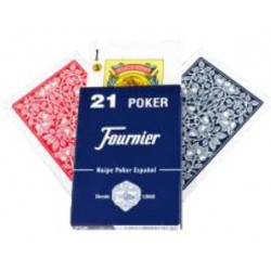 fournier baraja nº 21 de 43 cartas poker español
