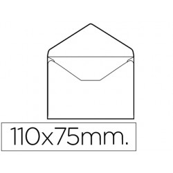 caja 100 sobres tarjeta de visita             75 x 110