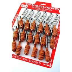 yesqueros mecha pequeño blister con 18 yesqueros