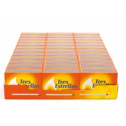 tres estrellas pack de 3 cajas cerillas bolsillo