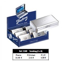 SMK 2140 caja con 6 cajas para tabaco  128080