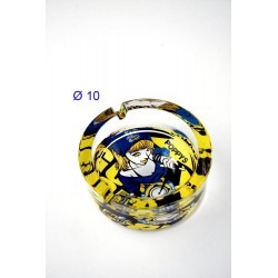 cenicero cristal poppys