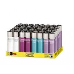 clipper caja 48 encendedores micros efecto cristal II