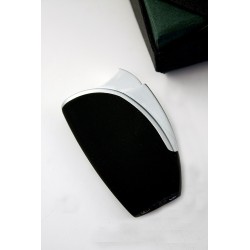 volcan-fire encendedor turbo negro/cromado con estuche