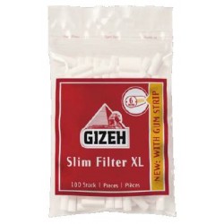 gizeh caja de 20  bolsas 100 filtros 6 m/m extra slim 240 m/m