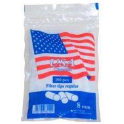 usa caja de 34  bolsas 120 filtros 6 m/m