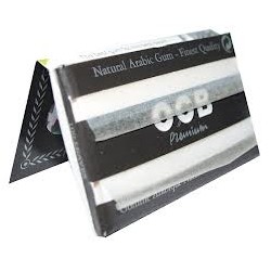 ocb negro premium nº 4 doble ventana caja 25 libritos