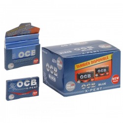 ocb x-pert blue de 70 m/m bloc de 300 hojas caja de 40 libritos