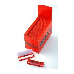 Rizla nº 8 regular caja 100 libritos ROJO - 70 m/m