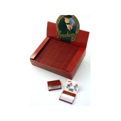 smoking caja 100 libritos arroz rojo