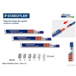 staedtler mars micro caja 12 minas 2B