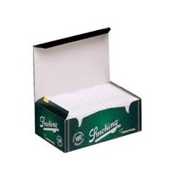 smoking pack 5 estuches de 100 tubos mentholados
