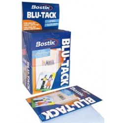 blu-tack masilla adhesiva bostik blanco