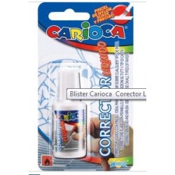 carioca blister frasco corrector