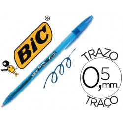 bic boligrafo cristal gel azul