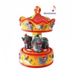carrusel tiovivo elefantes  11 x 18