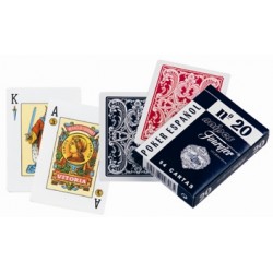fournier baraja nº 20 de 55 cartas poker español