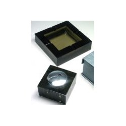 juego cenicero + Encendedor cristal ahumado 12,5 x 3