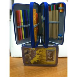 alpino plumier chapa 3 cremalleras BATMAN